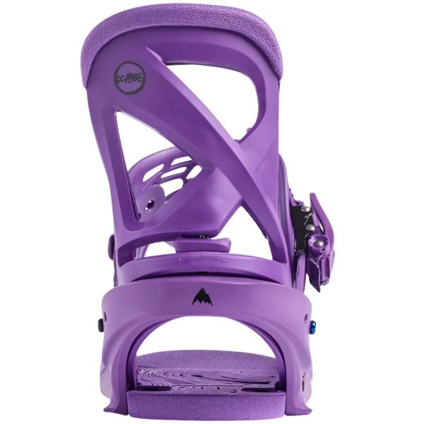 BURTON SCRIBE IMPERIAL PURPLE ATTACCHI SNOWBOARD DONNA