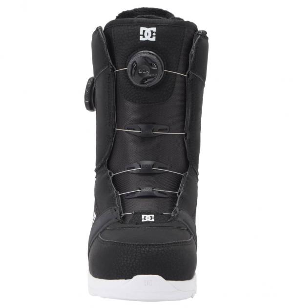 DC LOTUS DOUBLE BOA BLACK/WHITE SCARPONI SNOWBOARD DONNA