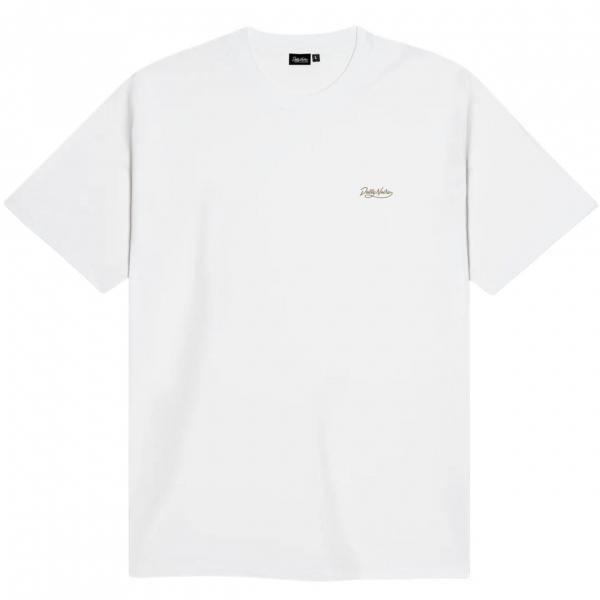 DOLLY NOIRE ASSO DI SPADE WHITE T-SHIRT