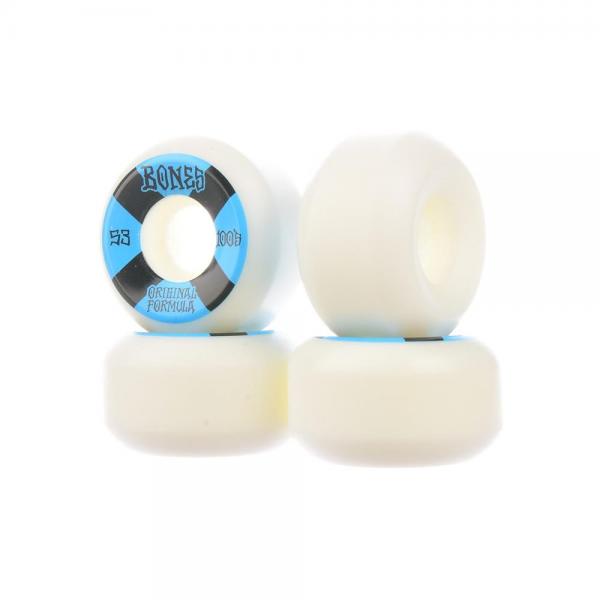 BONES 53mm OG FORMULA V5 SIDECUT 100's RUOTE SKATEBOARDS