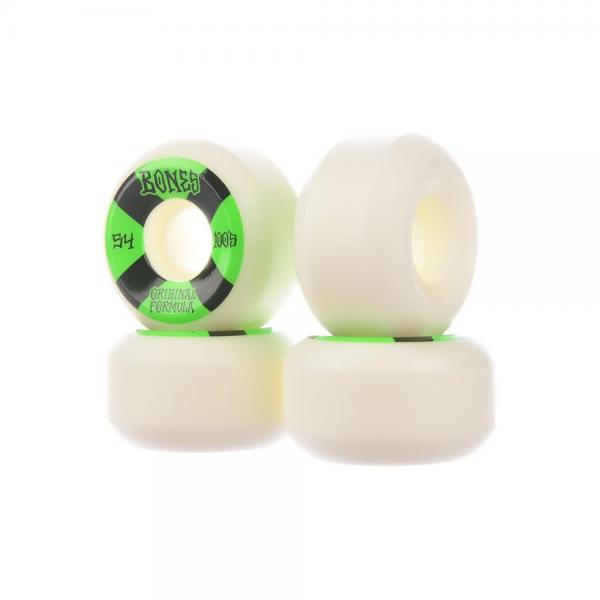 BONES 54mm OG FORMULA V5 SIDECUT 100's RUOTE SKATEBOARDS