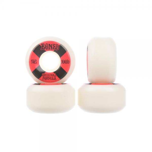 BONES OG FORMULA V5 SIDECUT 100's 52mm RUOTE SKATEBOARDS