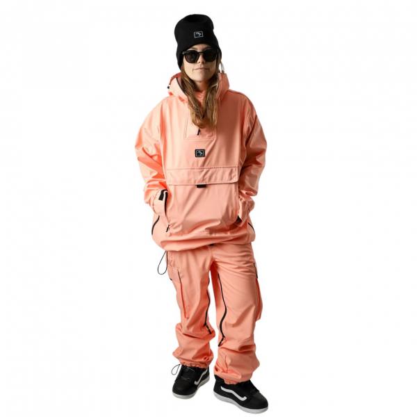 BRETHREN ACCESS ANORAK - MAHALO PEACH GIACCA SNOWBOARD