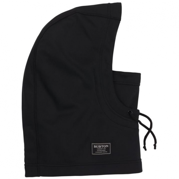 BURTON BONDED HOOD TRUE BLACK FACEMASK