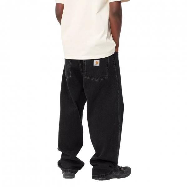 CARHARTT WIP BRANDON PANT BLACK (STONE WASHED)