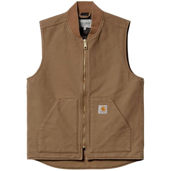 CARHARTT WIP CLASSIC VEST RIGID HAMILTON BROWN