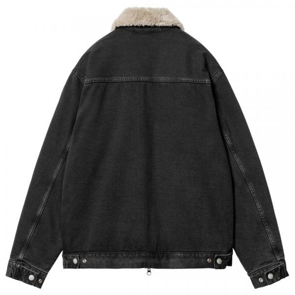 CARHARTT WIP HERALD JACKET BLACK/WALL