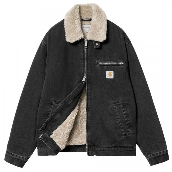 CARHARTT WIP HERALD JACKET BLACK/WALL