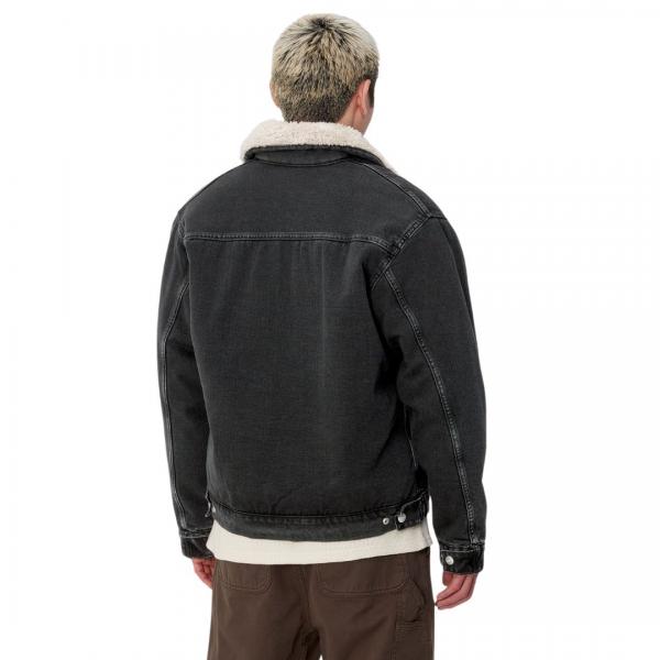 CARHARTT WIP HERALD JACKET BLACK/WALL