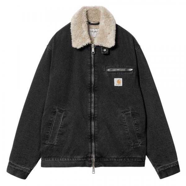 CARHARTT WIP HERALD JACKET BLACK/WALL