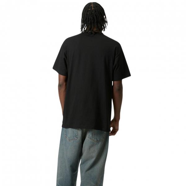 CARHARTT WIP S/S LABEL SCRIPT BLACK T-SHIRT