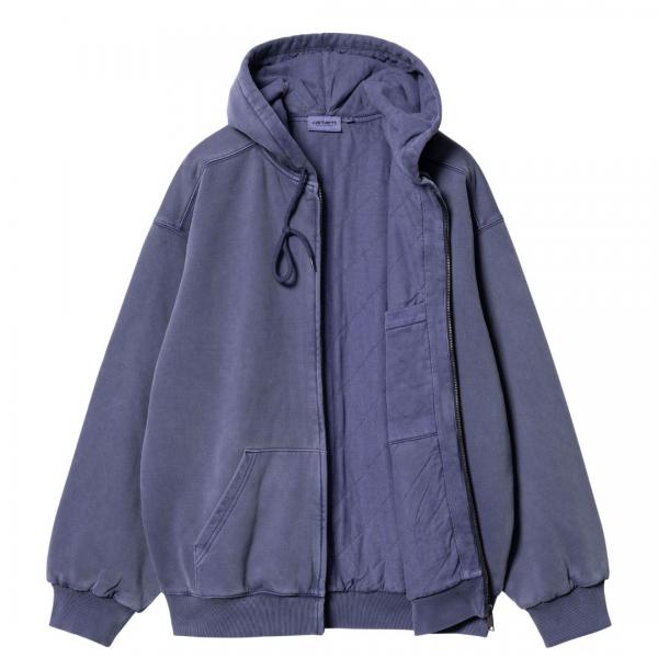 CARHARTT WIP HOODED VISTA JACKET AURA (GARMENT DYED)