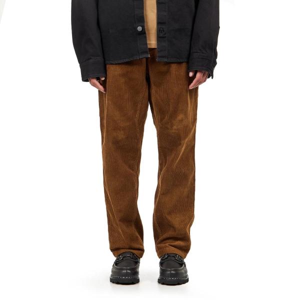 CARHARTT WIP FLINT PANT DEEP H BROWN