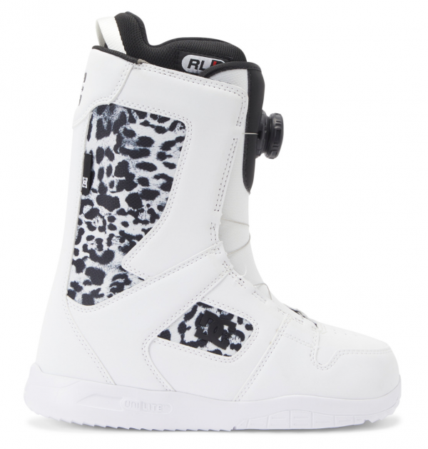 DC PHASE BOA WHITE/BLACK PRINT SCARPONI SNOWBOARD DONNA