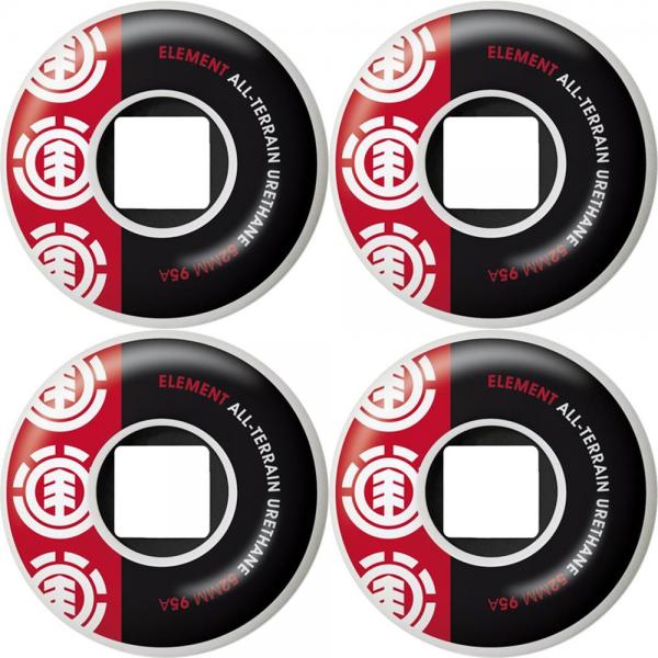 ELEMENT SECTION 54mm 99A RED RUOTE SKATEBOARD