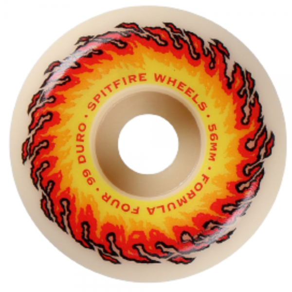 SPITFIRE FIREBALL 56mm 99 OG CONICAL F4 RUOTE SKATEBOARD