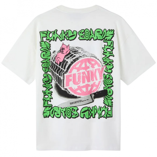 FUNKY SALAMI TEE WHITE