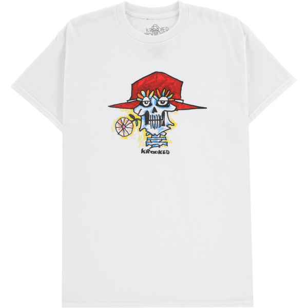 KROOKED MUERTE WHITE T-SHIRT