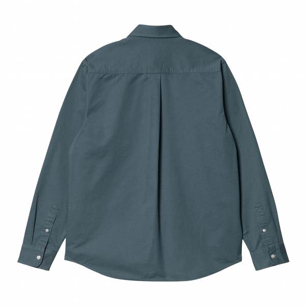 CARHARTT WIP L/S MADISON SHIRT STORM BLUE/WAX