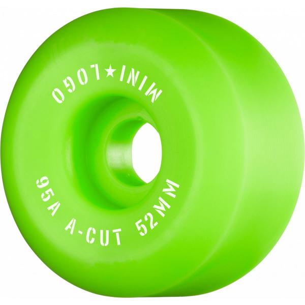 MINI LOGO A CUT 52mm 95A GREEN RUOTE SKATEBOARDS