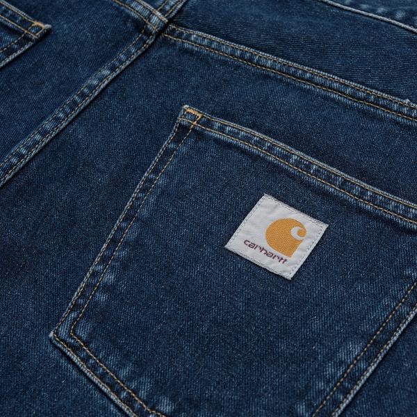 CARHARTT WIP NEWEL PANT BLUE (STONE WASHED)