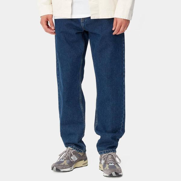 CARHARTT WIP NEWEL PANT BLUE (STONE WASHED)