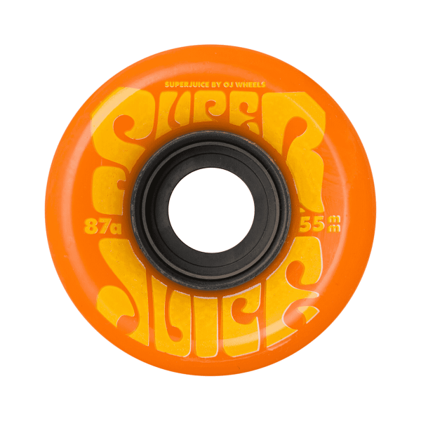 OJ WHEELS MINI SUPER JUICE 55mm - 87A ORANGE RUOTE SKATEBOARD