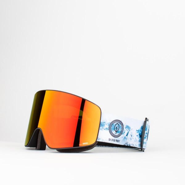 OUT OF BIO PROJECT SNOW RED MCI MASCHERA SNOWBOARD