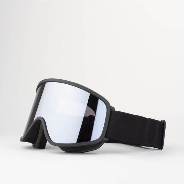 OUT OF FLAT BLACK SILVER MASCHERA SNOWBOARD