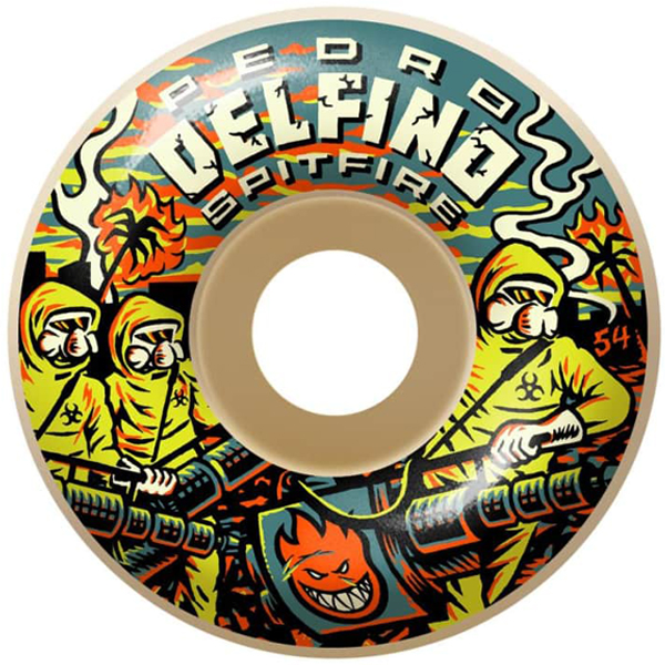 SPITFIRE PEDRO DELFINO F4 99A PRO CLASSIC 54 MM RUOTE SKATEBOARD