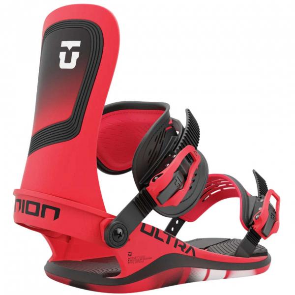 UNION ULTRA HOT RED ATTACCHI SNOWBOARD