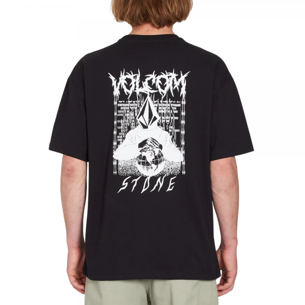 VOLCOM EDENER BLACK T-SHIRT