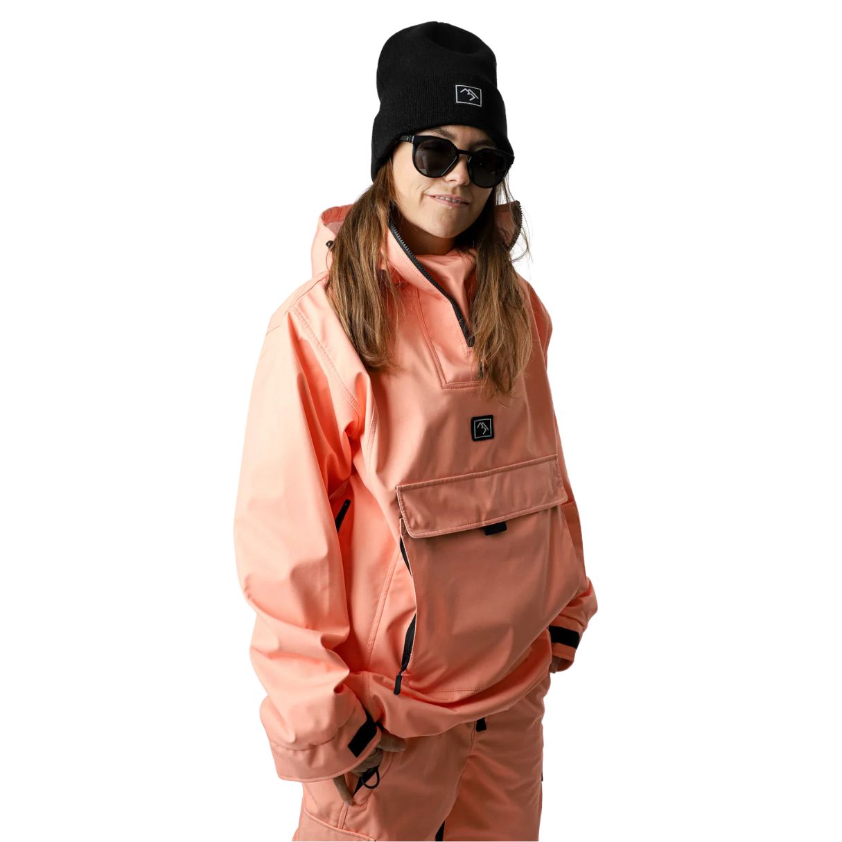 BRETHREN ACCESS ANORAK - MAHALO PEACH GIACCA SNOWBOARD